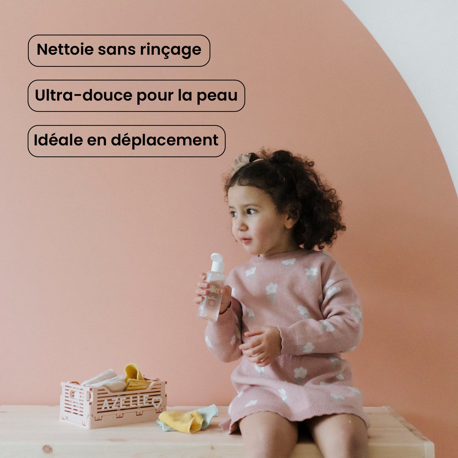 Lotion débarbouillante sans rinçage – 99% naturalité