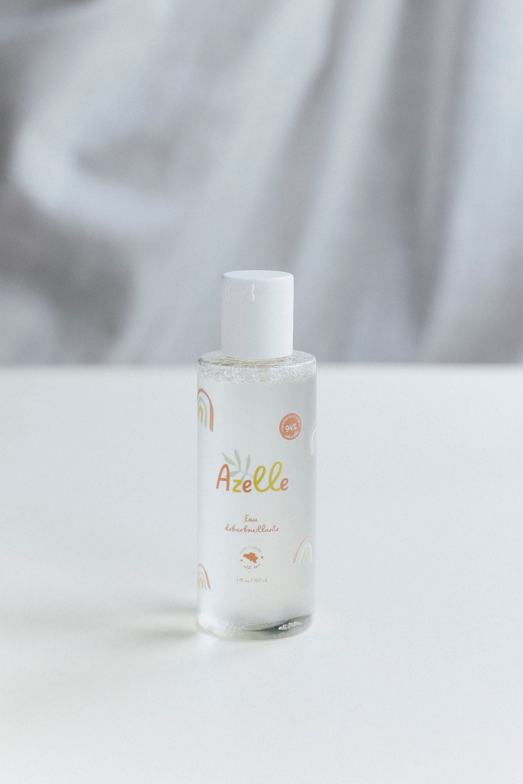 Eau débarbouillante bébé petit format